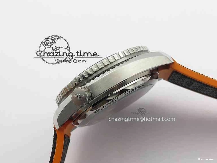 0313 UrbanStyle Planet Ocean 2016 43.5mm SS OM 1:1 Best Edition Gray Dial On Black Nylon Strap A 8168